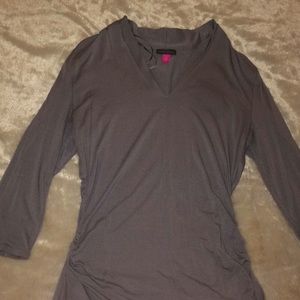 Quarter sleeve dress shirt